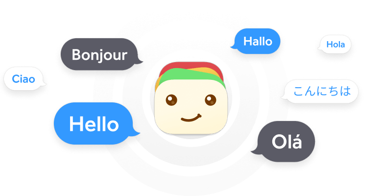 Hello! in multiple languages