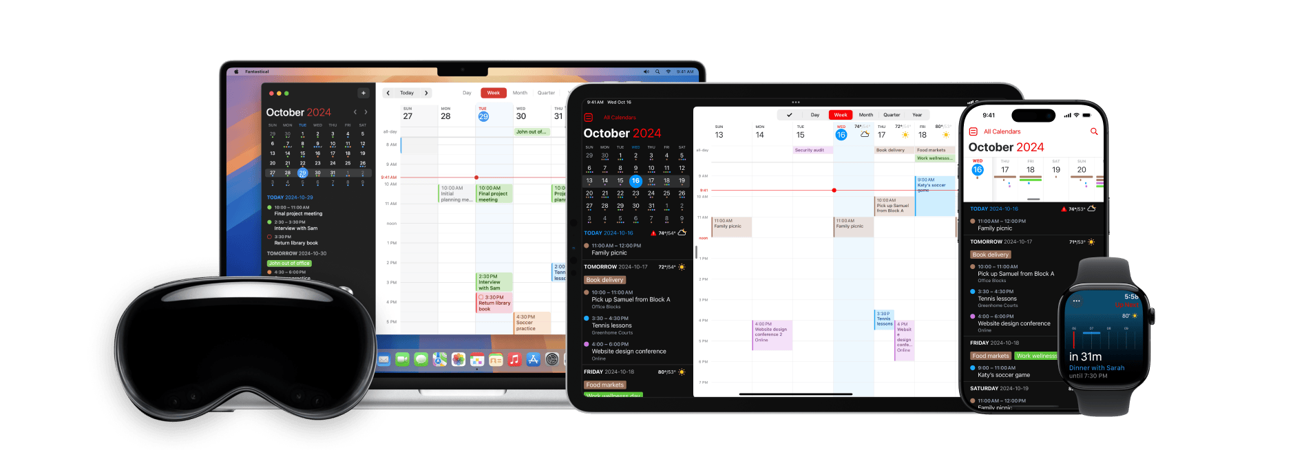 Flexibits fantastical the calendar and tasks app you won t be able