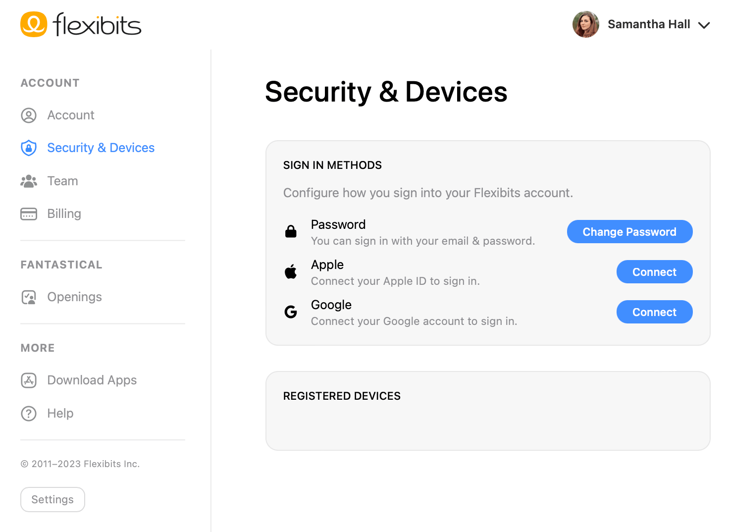 Security & Devices
