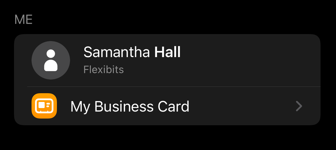 cardhop find in directory and add to contacts