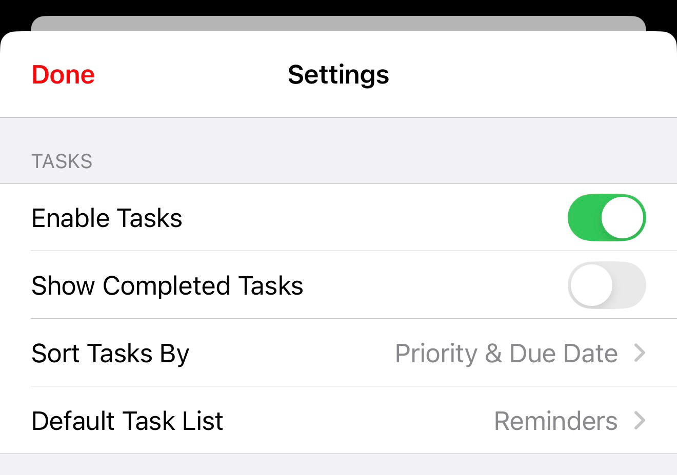 Tasks