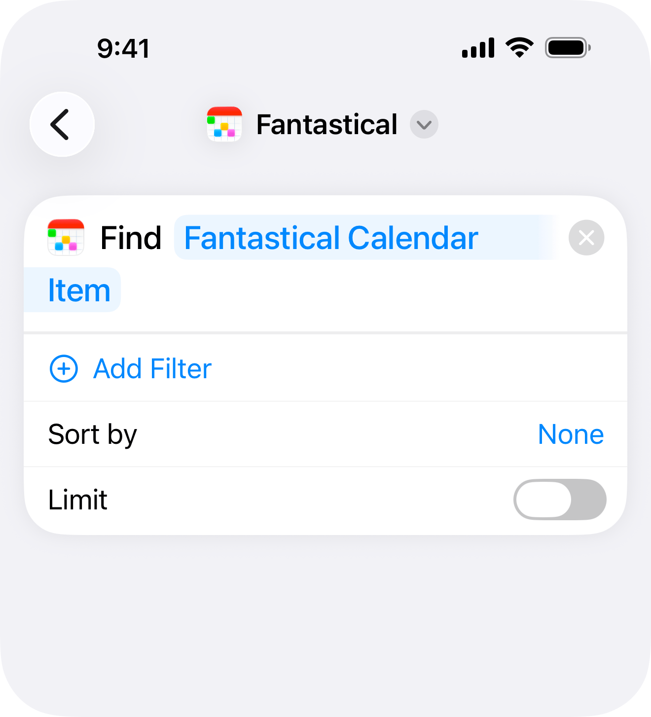 Create new event