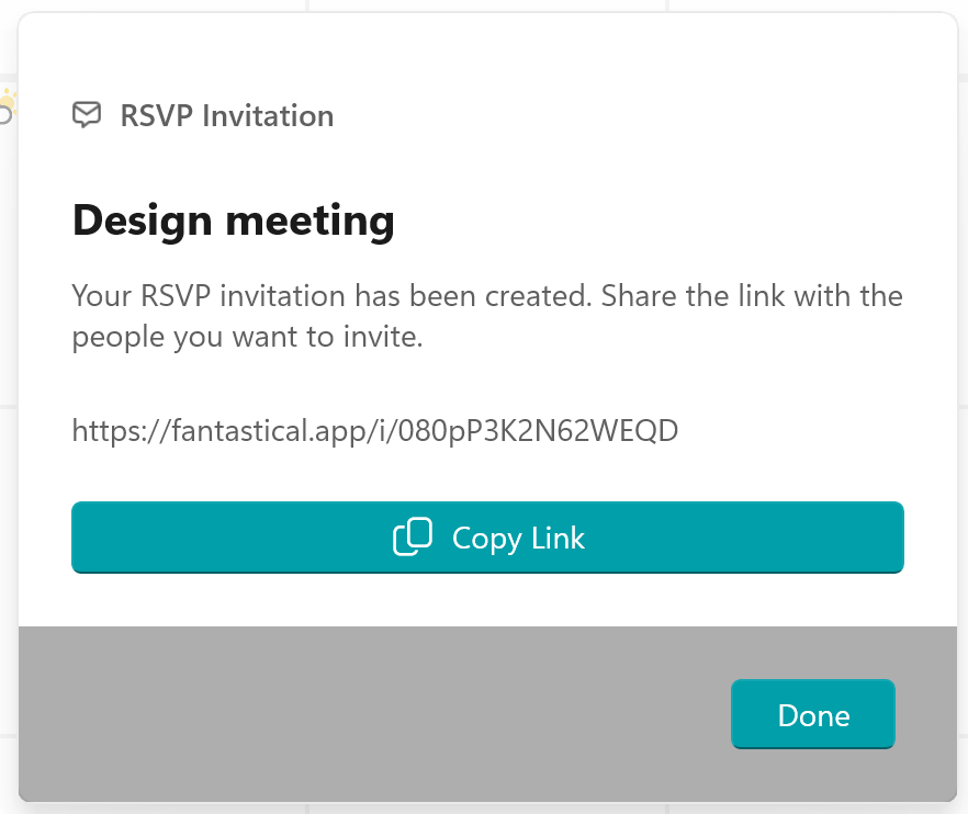 RSVP Invitation