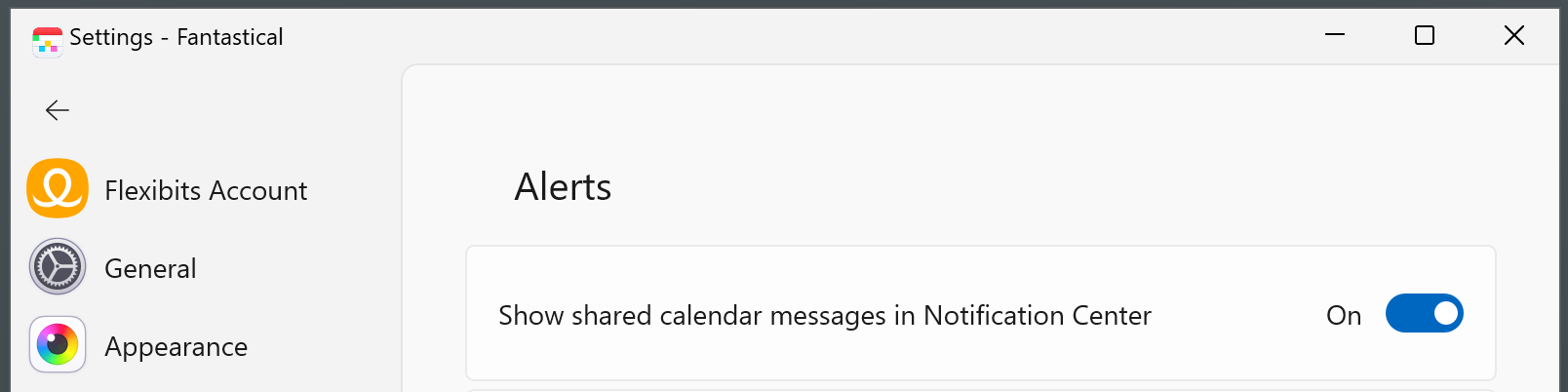 Shared calendar alerts