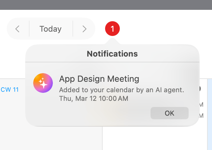 Meeting notification