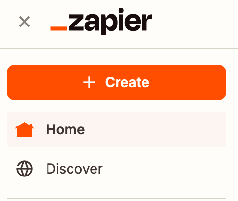 Zapier Create Zap
