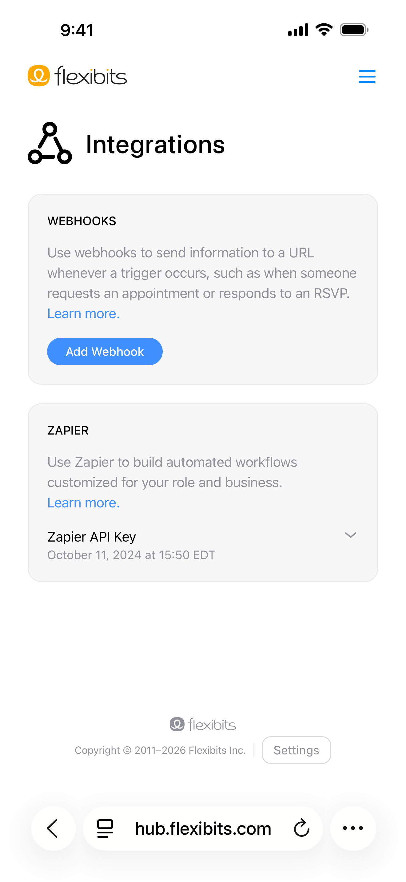 Webhook