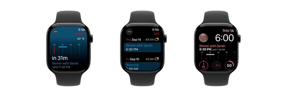 Google calendar for apple on sale watch